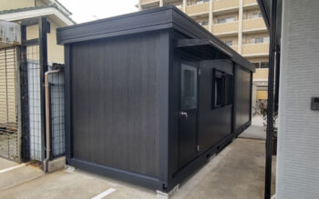 2023.2.15 アウトレットユニットハウス5.5坪（11畳）タイプを、学習室として設置しました。