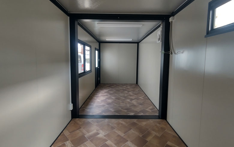 2023.2.15 アウトレットユニットハウス5.5坪（11畳）タイプを、学習室として設置しました。