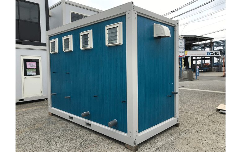 洋式・小用水洗トイレ ホワイト（手洗器付）