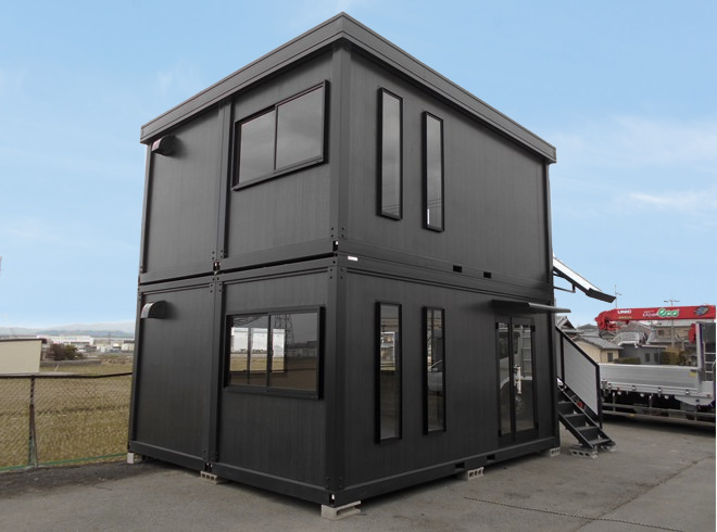 ユニットハウス7.5坪タイプ 2階建て