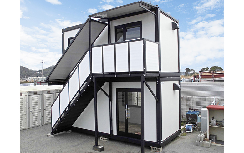 ユニットハウス3.8坪タイプ 2階建て