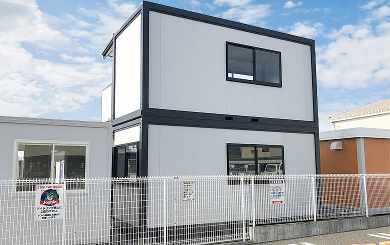 ユニットハウス3.8坪タイプ 2階建て