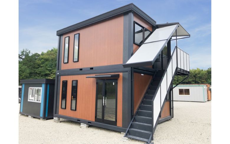 ユニットハウス7.5坪タイプ 2階建て