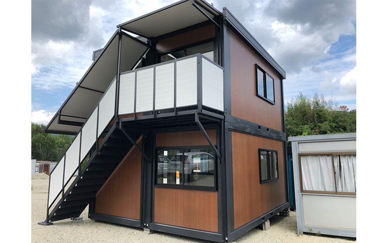 ユニットハウス7.5坪タイプ 2階建て