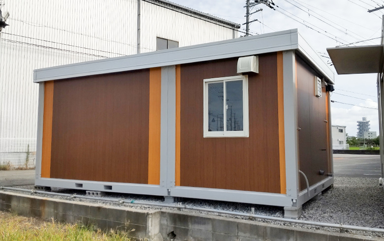 ユニットハウス5坪タイプ （簡易住宅仕様）