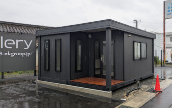 2025.10.31 アウトレットユニットハウス7.5坪（15畳）タイプを、事務所として設置しました。