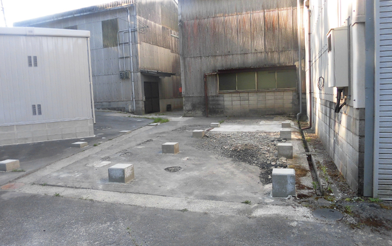 2017.6.2 アウトレットユニットハウス11.3坪（22.6畳）2階建てタイプを、事務所として設置しました。
