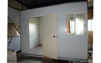 2015.3.18 組立式パネルハウス2.2坪（4.4畳）タイプ を、浴室として設置しました。