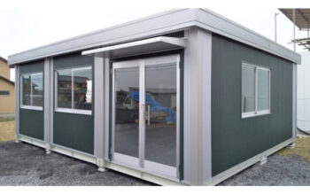 2020.1.7 中古ユニットハウス12坪（24畳）タイプ カスタマイズ仕様を、事務所として設置しました。