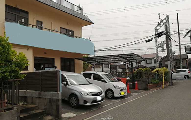 2020.4.30 ユニットハウス2坪（4畳）タイプを、診察室として設置しました。