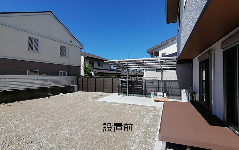 2021.9.17 組立式パネルハウス2.9坪（5.8畳）タイプを、趣味部屋として設置しました。