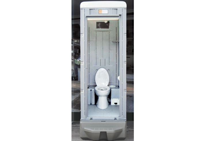  トイレユニットポータブル水洗タイプ 8L [P8L]簡易トイレ 災害トイレ 緊急トイレ 工事現場 リフォーム 短期工事 軽量 保管 備蓄 介護 - 4